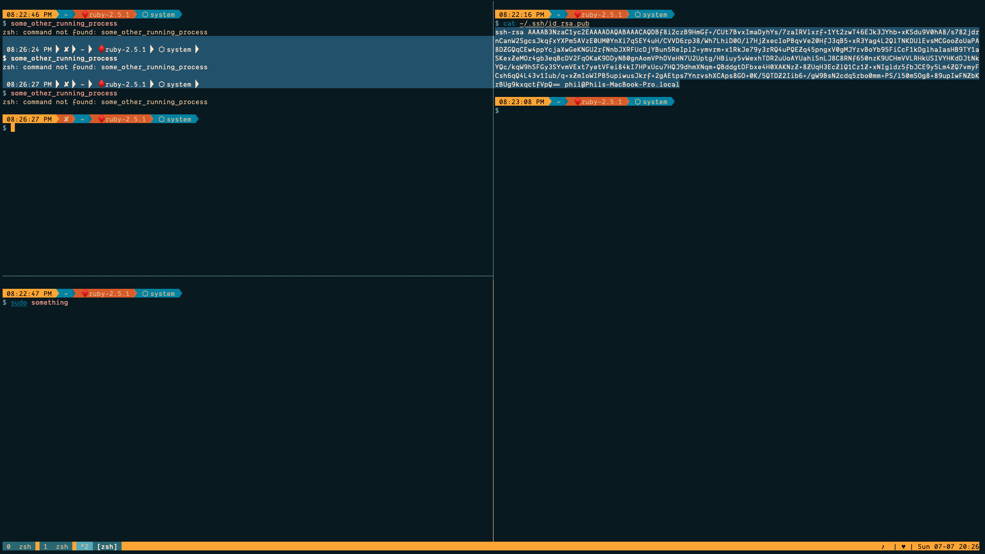 Copy your public SSH key with one command